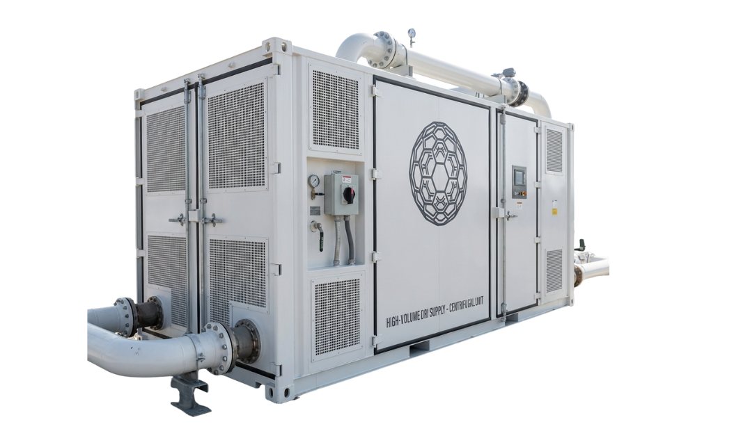 High-volume Centrifugal or Reciprocating Industrial DRI Supply